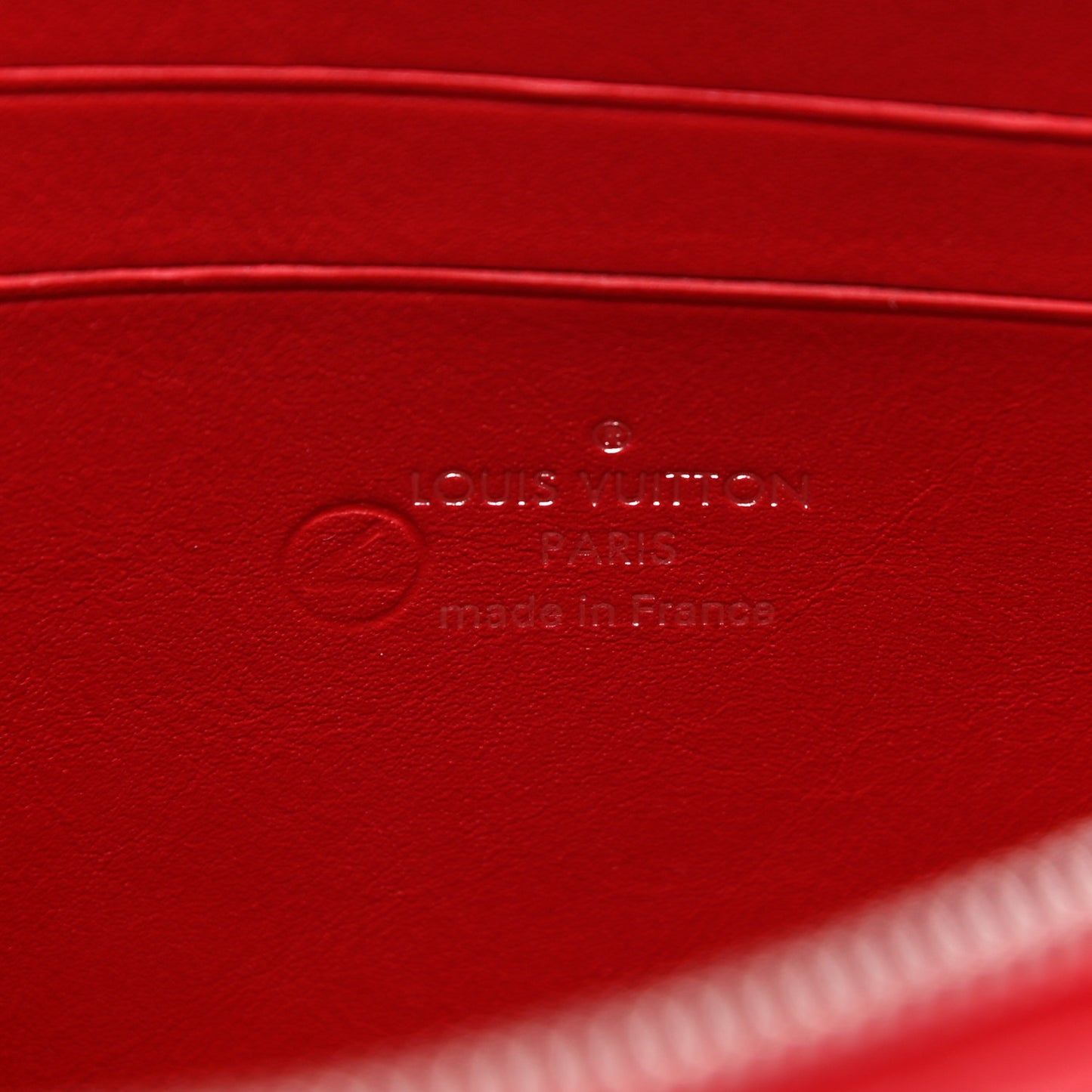 Calfskin New Wave Zipped Pochette Ecarlate