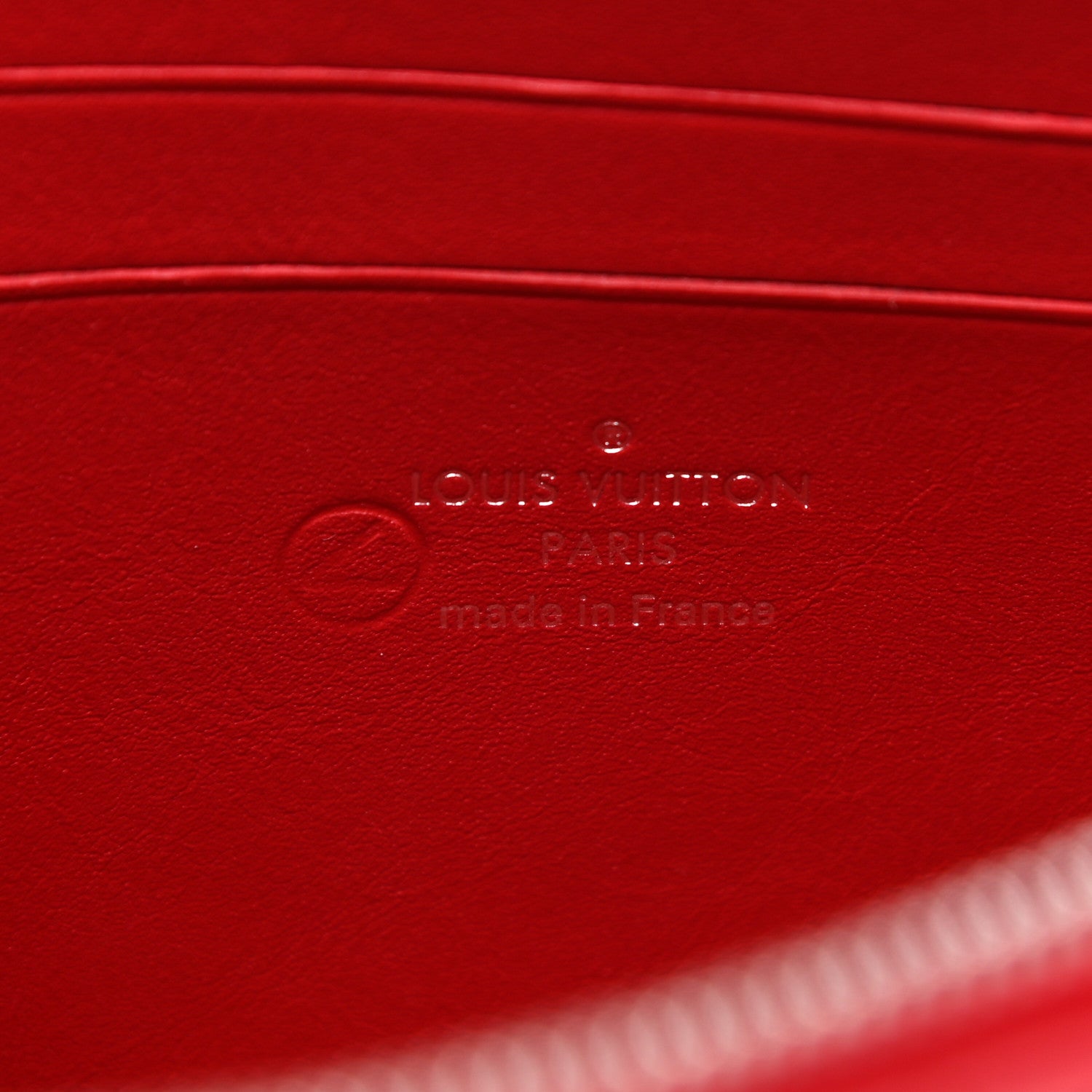 Louis Vuitton Calfskin New Wave Zipped Pochette Ecarlate 6 of 7