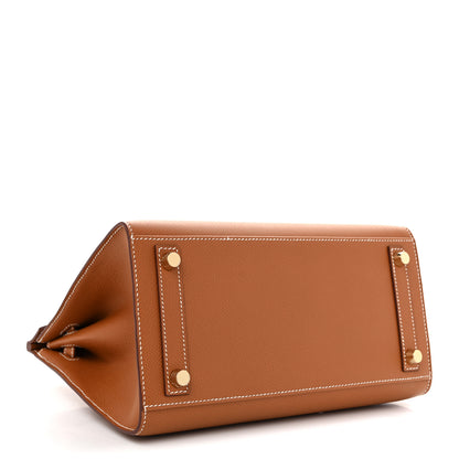 Hermes Epsom Birkin Sellier 25 Gold 4 of 11