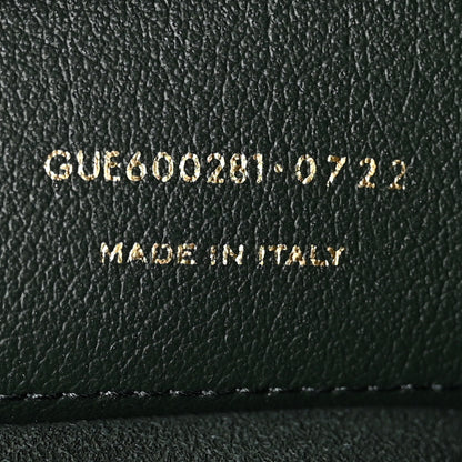 Saint Laurent Calfskin Large Shopping Tote Dark Green 8 of 11