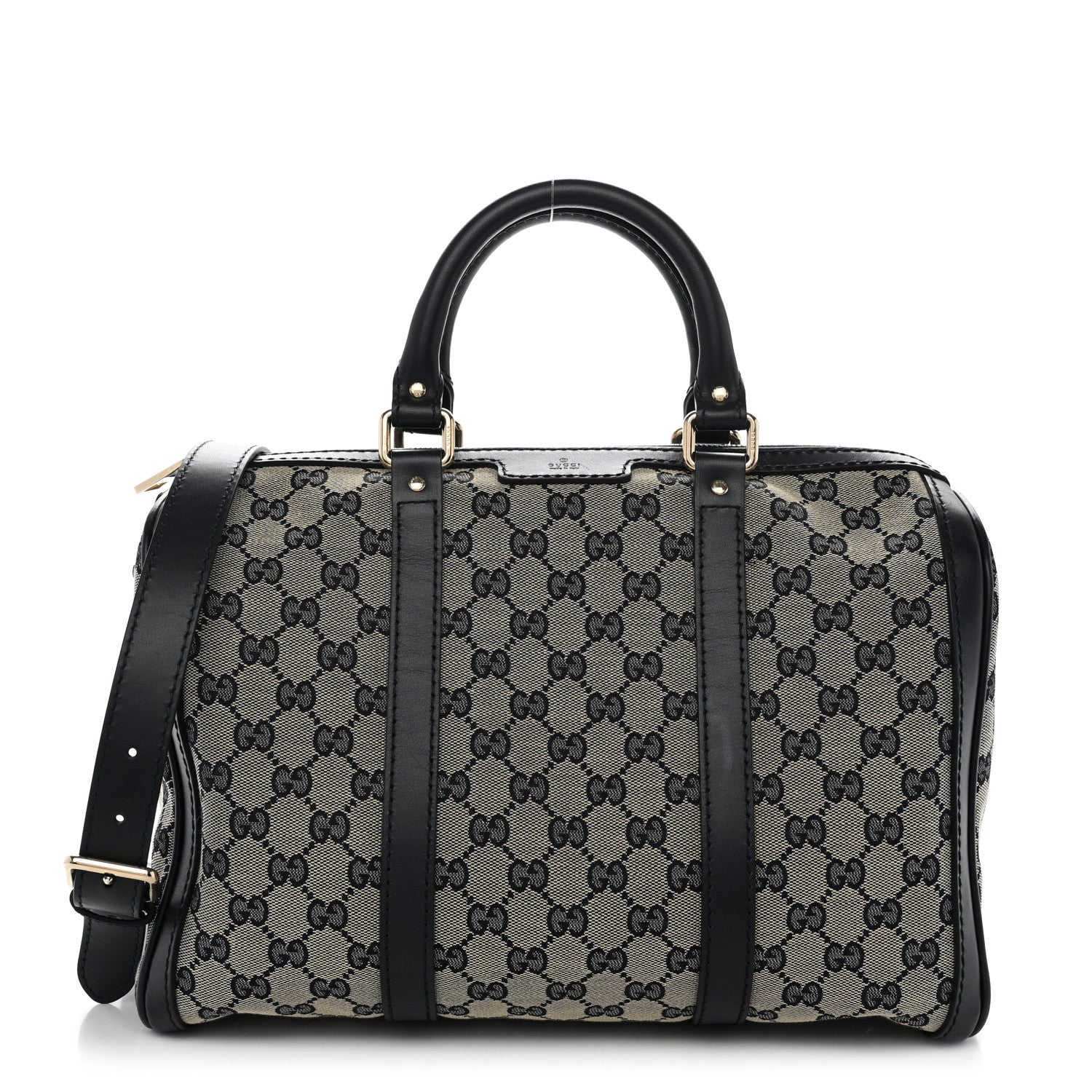 Gucci Monogram Medium Boston Navy 1 of 10