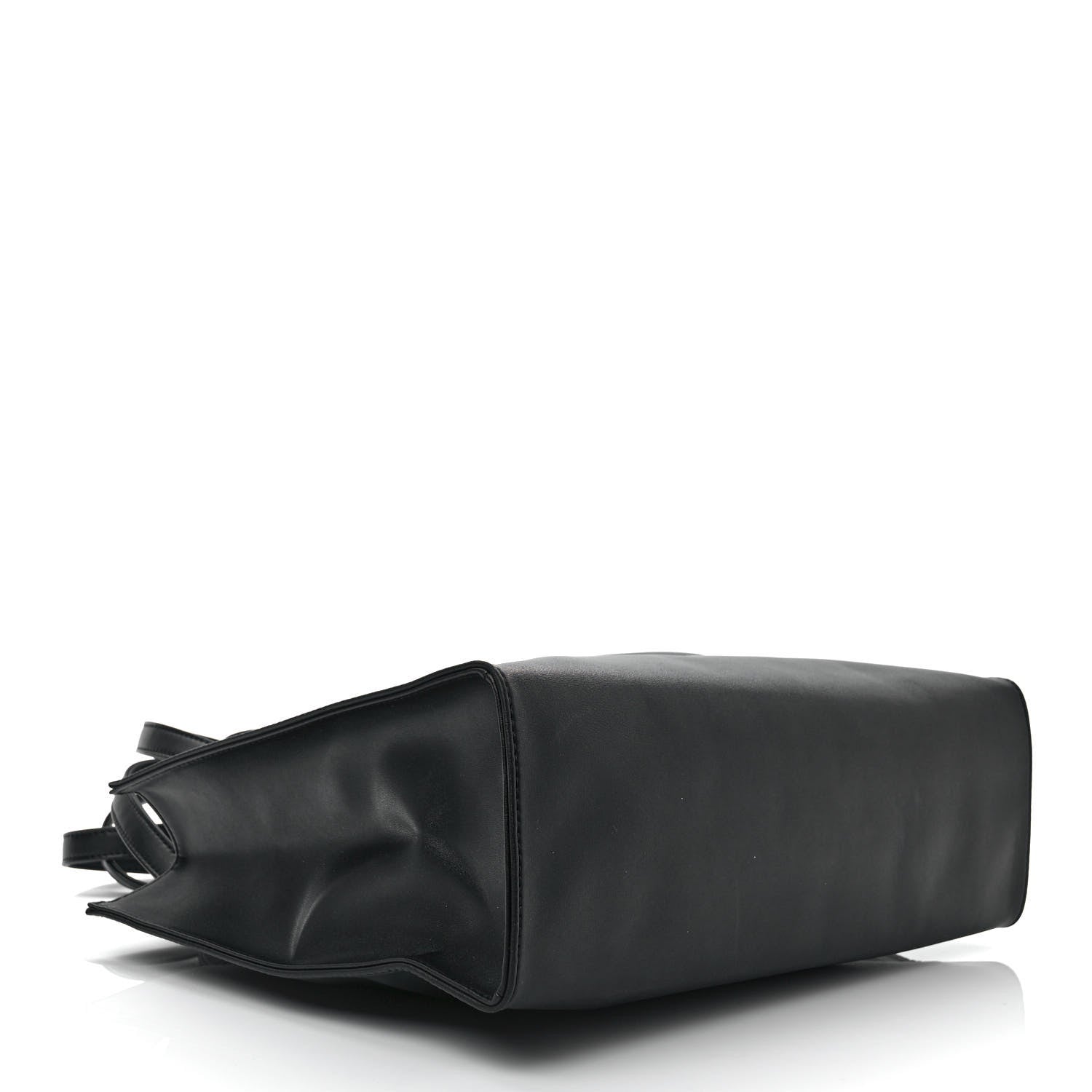 Telfar Vegan Leather Medium Shopping Bag Black 4 of 11