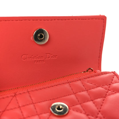 Christian Dior Lambskin Cannage Miss Dior Glycine Wallet on Chain Pink 6 of 10