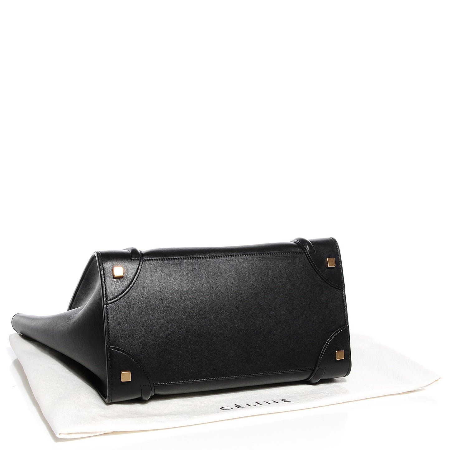 Smooth Calfskin Mini Luggage Black