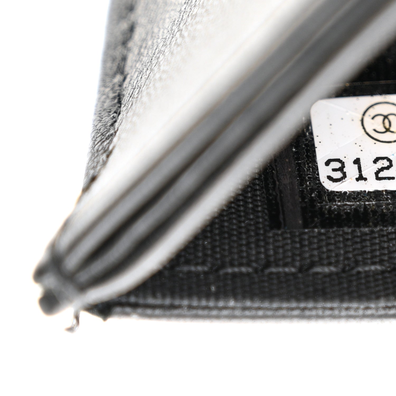 Chanel Lambskin Quilted My Chanel Lady Card Holder On Chain Black 8 of 12