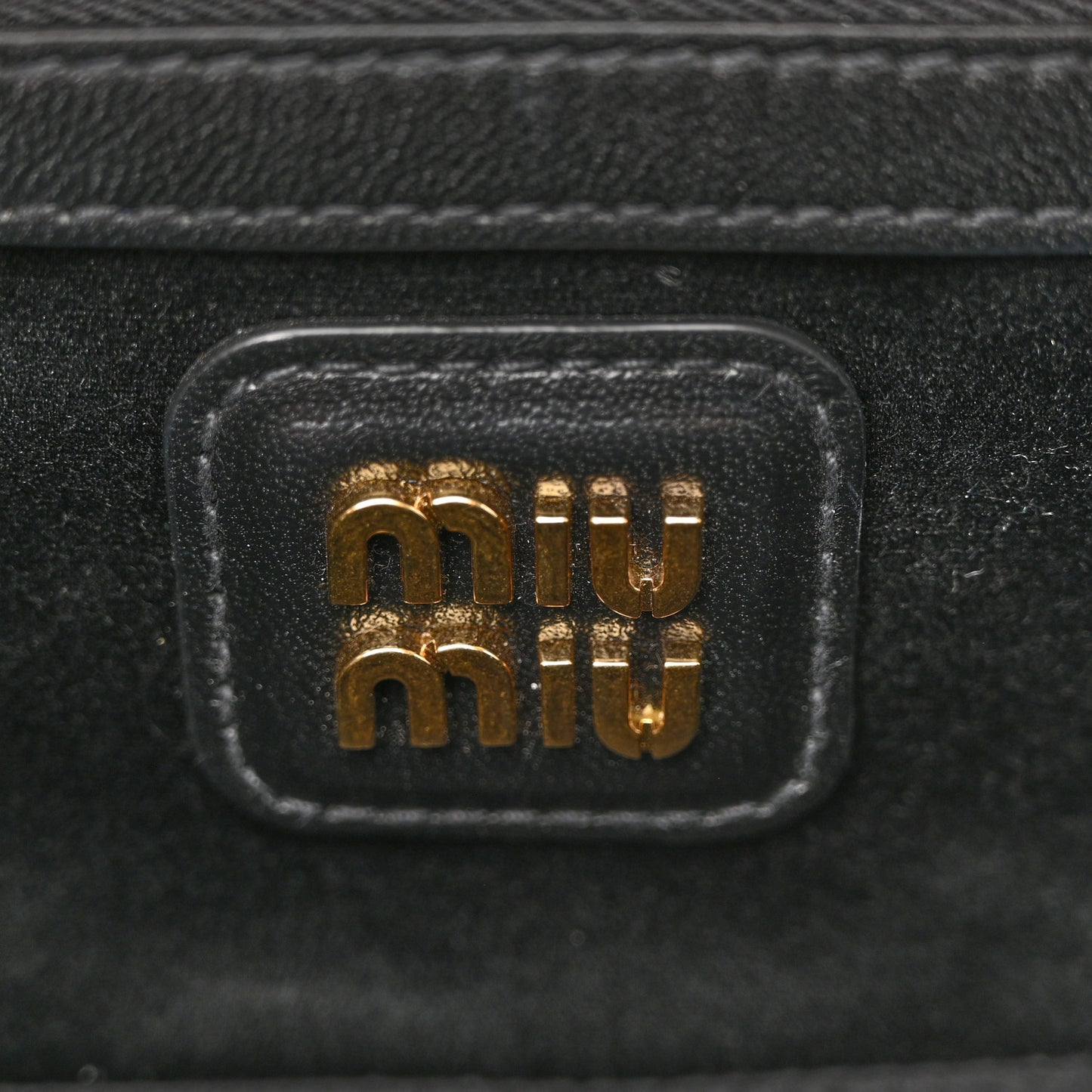 Nappa Matelasse Regular Arcadie Top Handle Bag Black