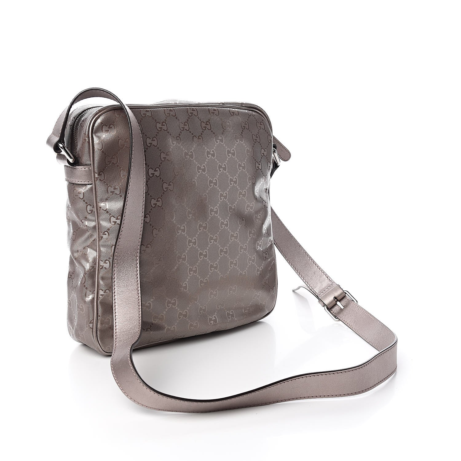 Gucci Imprime Monogram Medium Messenger Bag Mauve 3 of 10