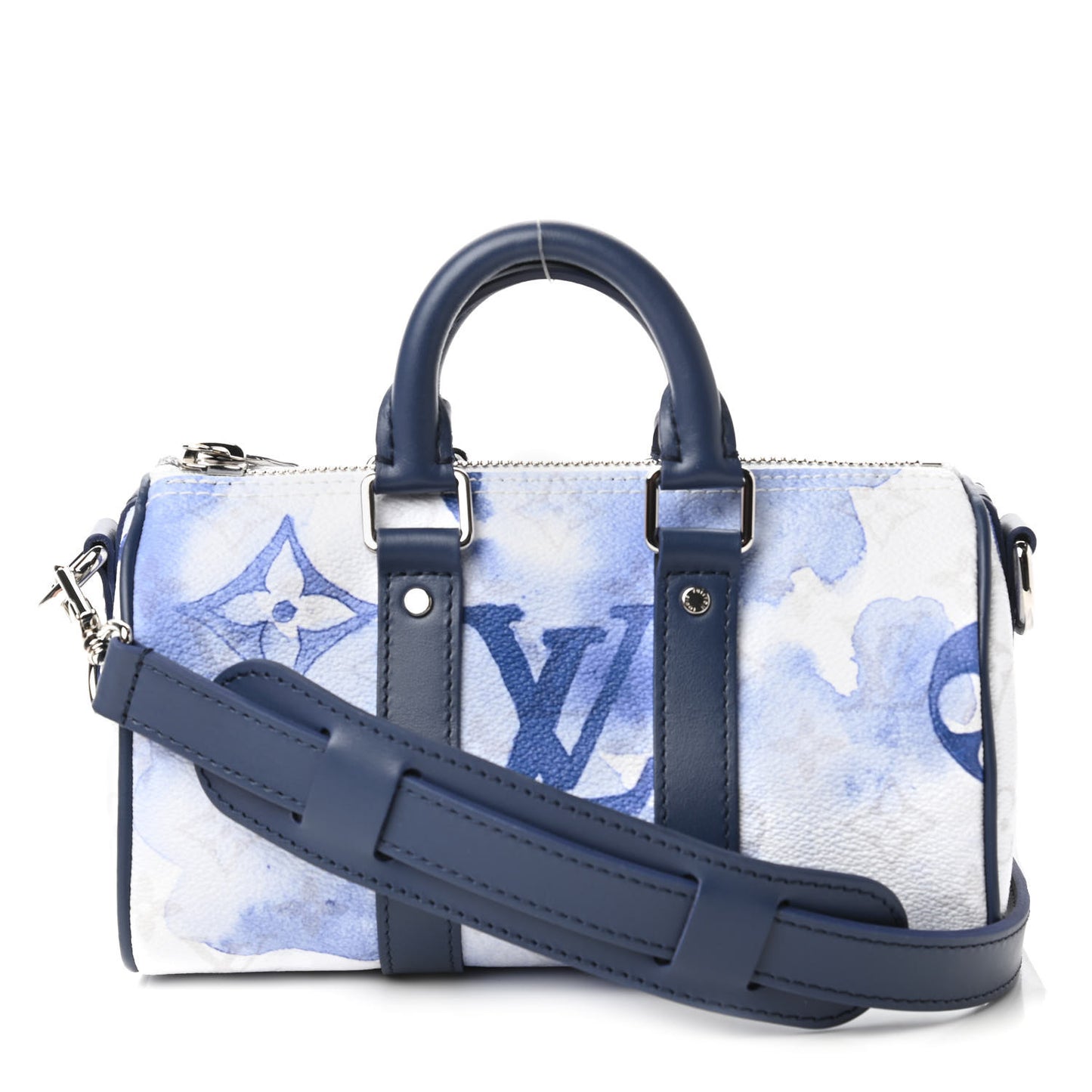Monogram Watercolor Keepall XS Blue