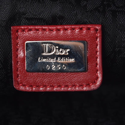 Christian Dior Canvas Le Victim Mini Saddle Pochette Red 6 of 8