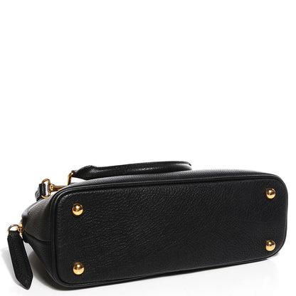 Burberry Grainy Calfskin Small Bloomsbury Black 7 of 12