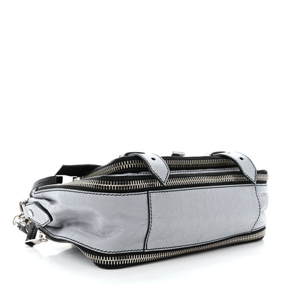 Proenza Schouler Paper Lambskin Tiny PS1 Plus Zip Satchel Dove Grey 4 of 11