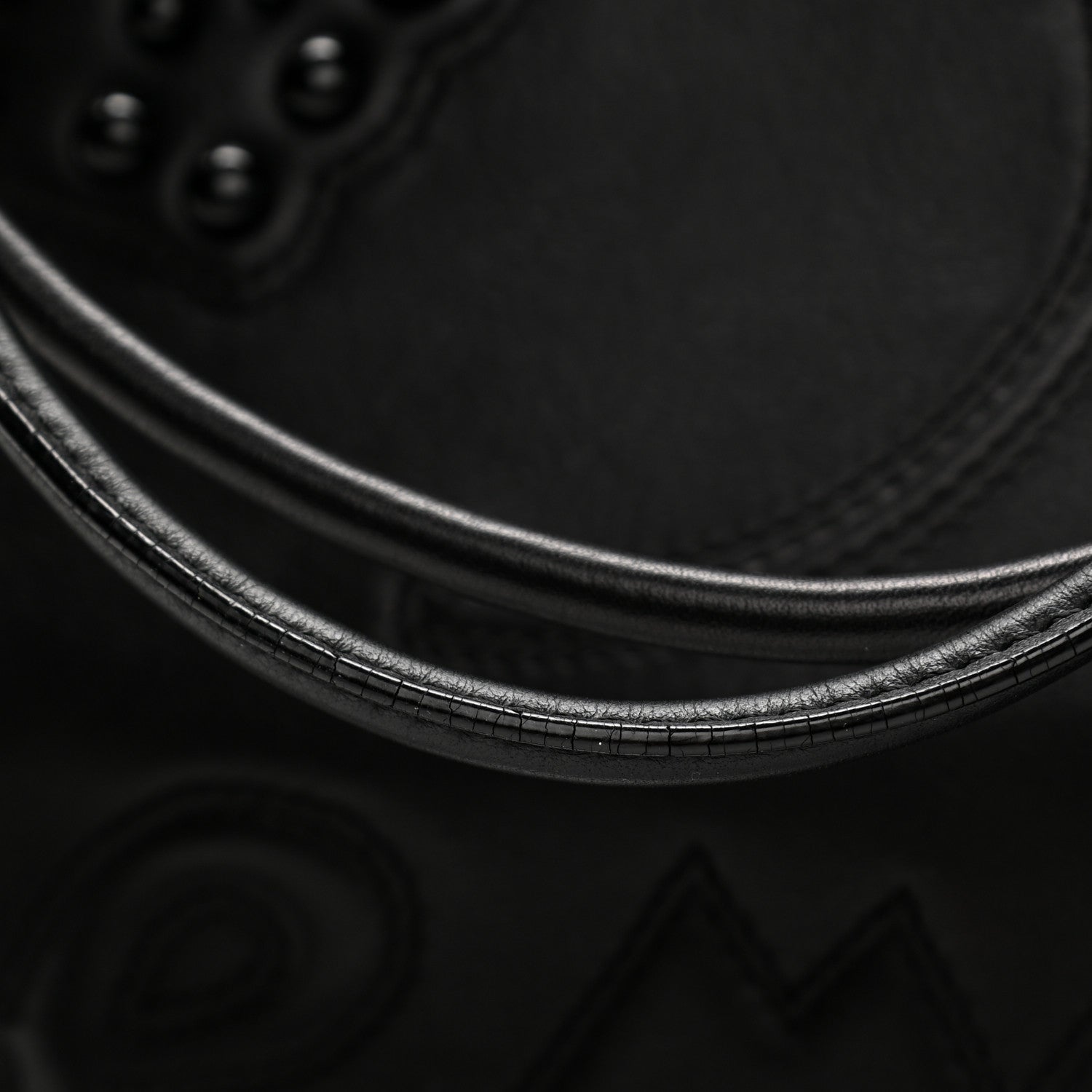 Loewe Nappa Chain Logo Shopper Tote Black 13 of 14