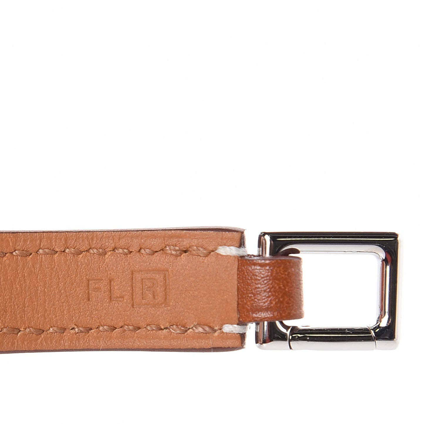 Barenia Rivale Double Tour Bracelet M Fauve