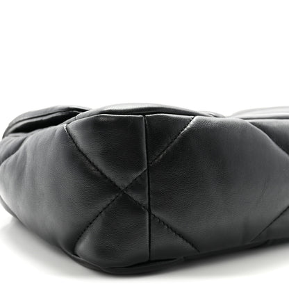 Chanel Lambskin Quilted Medium Chanel 19 Flap Black 9 of 11