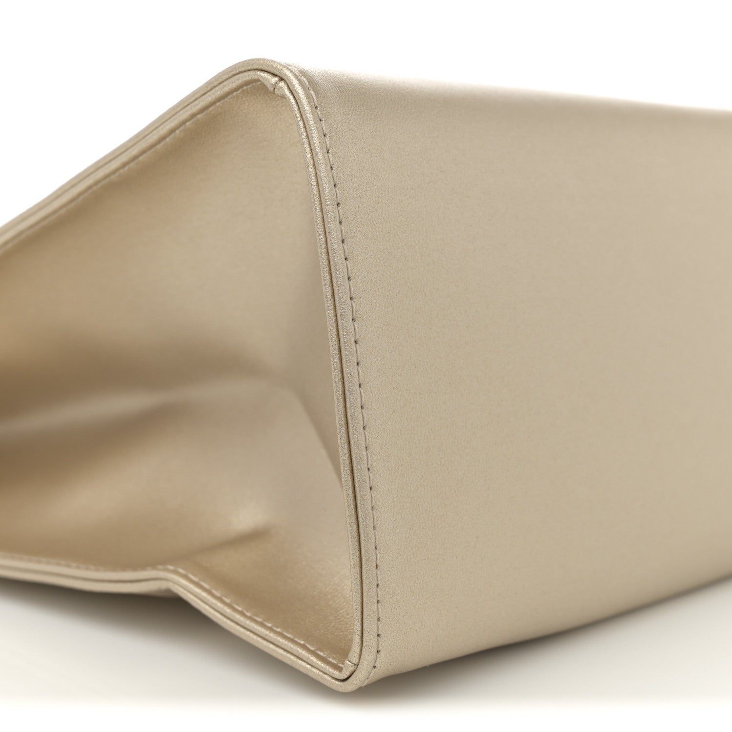 Telfar Metallic Vegan Leather Medium Shopping Bag Gold 8 of 11