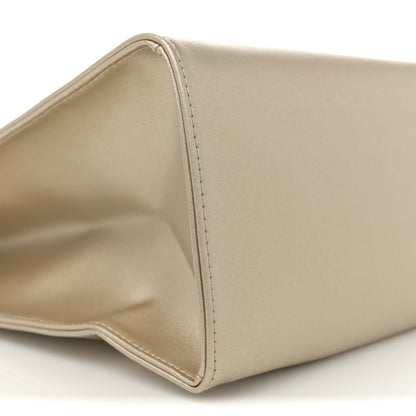 Telfar Metallic Vegan Leather Medium Shopping Bag Gold 8 of 11