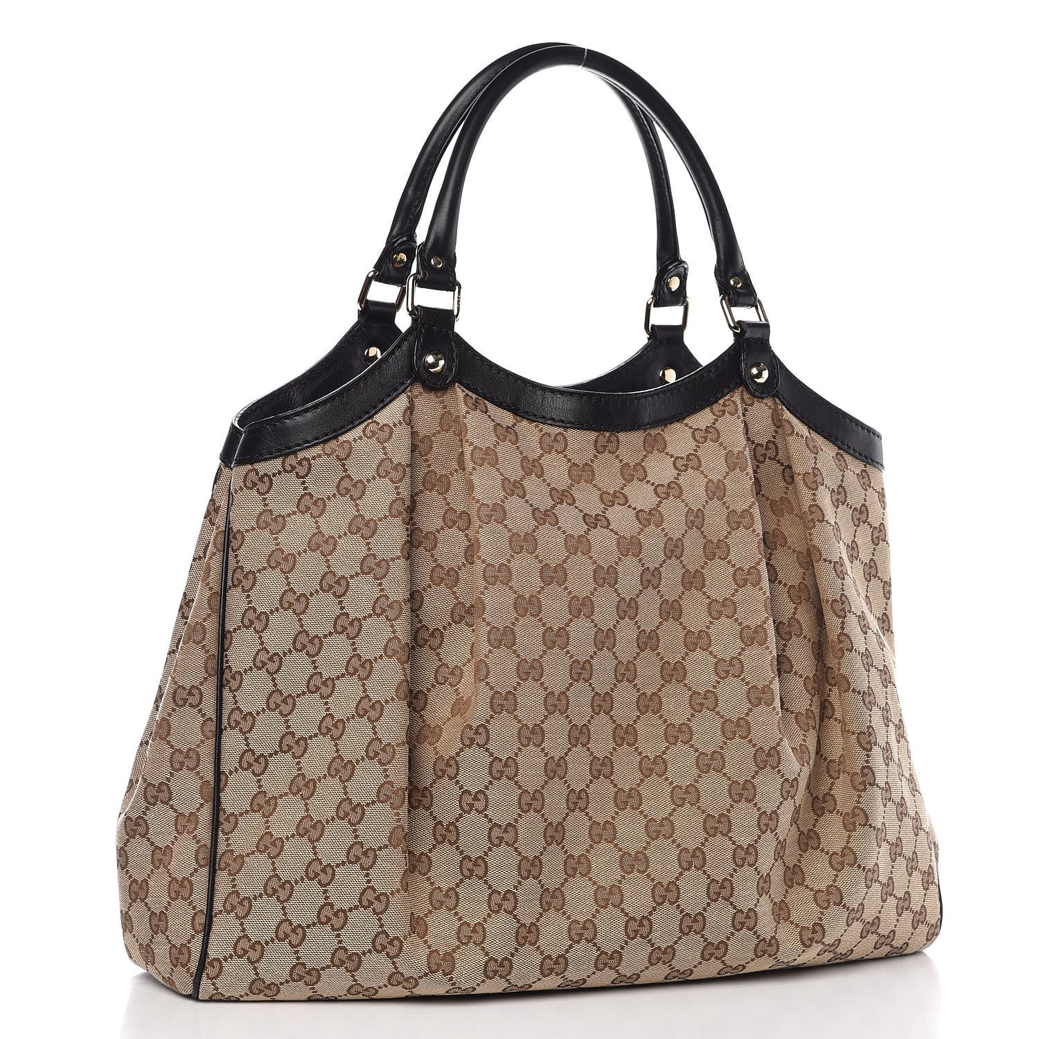 Gucci Monogram Large Sukey Tote Dark Brown 3 of 10