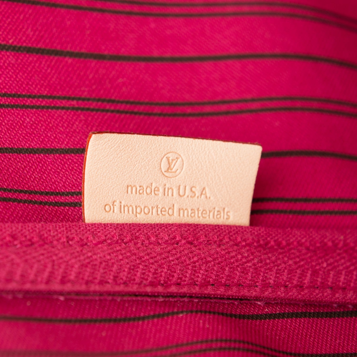 Louis Vuitton Monogram Hawaii V Neverfull MM Hot Pink 7 of 8