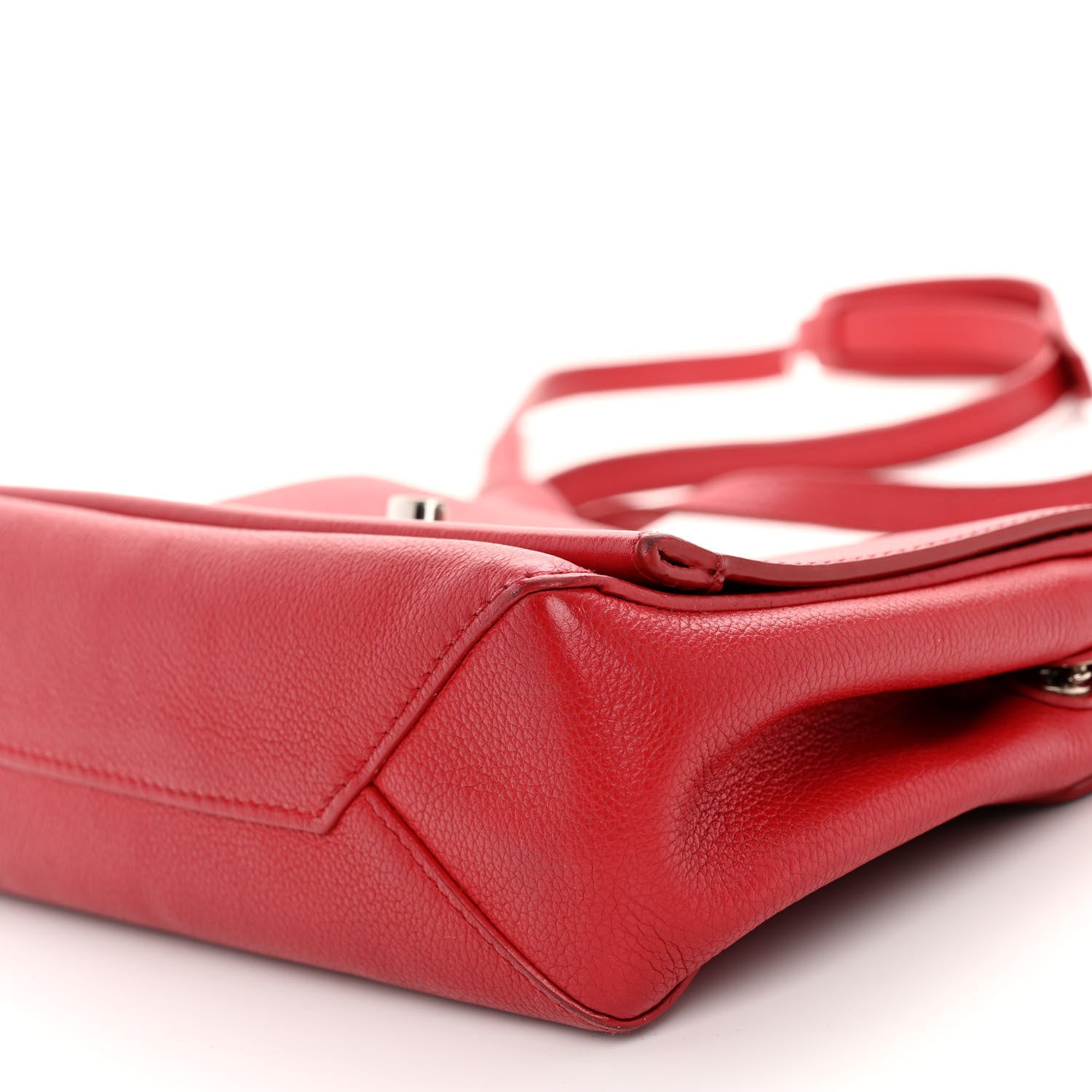 Louis Vuitton Calfskin Lockme II Chain Bag BB Rubis 9 of 10