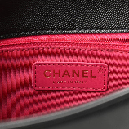 Chanel Caviar Quilted Medium Fashion Therapy Flap Bag Black 6 of 9