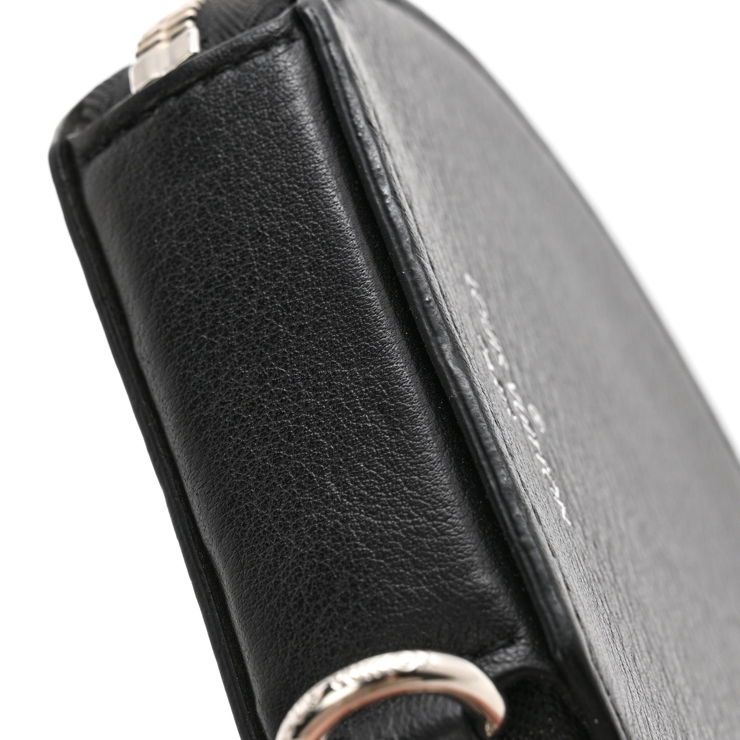 Calfskin Splash Micro Boite Chapeau Black