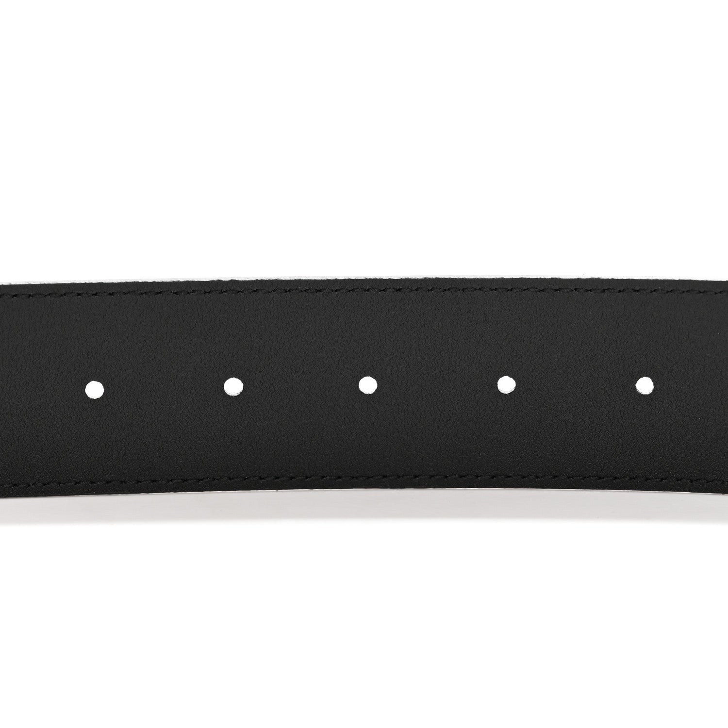 Gucci Textured Dollar Calfskin Double G 40mm Belt 110 44 Black 4 of 5