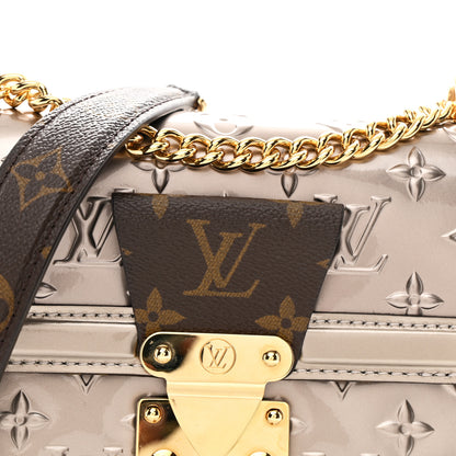 Louis Vuitton Vernis Monogram Wynwood Metallic Taupe Grey 12 of 17
