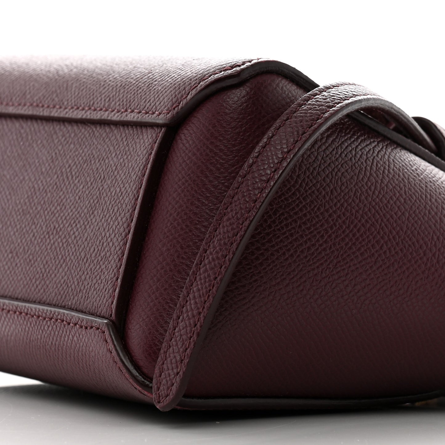 Grained Calfskin Pico Belt Bag Acai