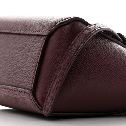 Celine Grained Calfskin Pico Belt Bag Acai 9 of 9