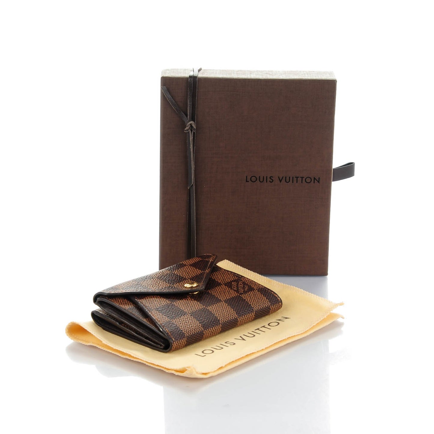 Damier Ebene Compact Origami Wallet