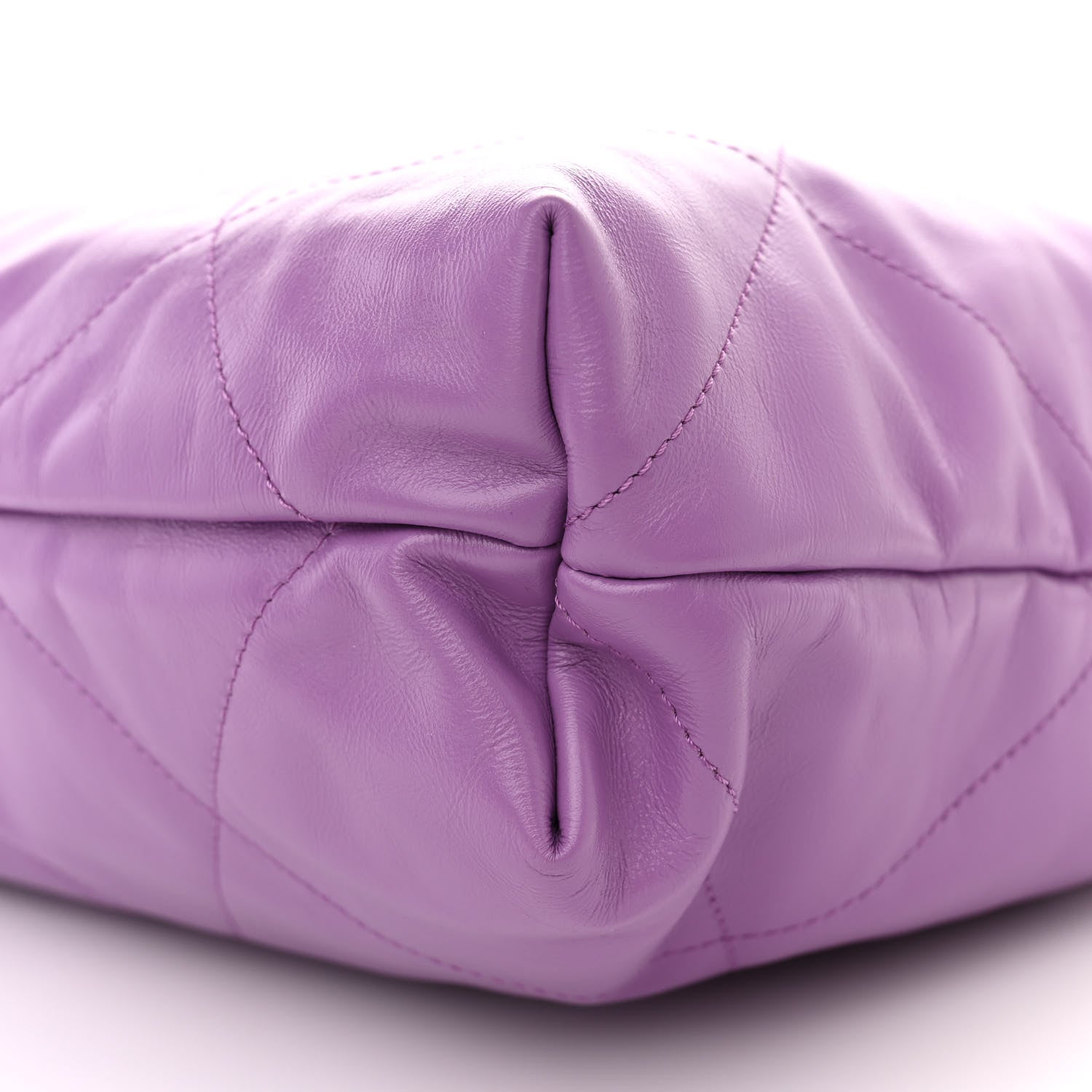 Chanel Shiny Calfskin Quilted Chanel 22 Purple 11 of 11