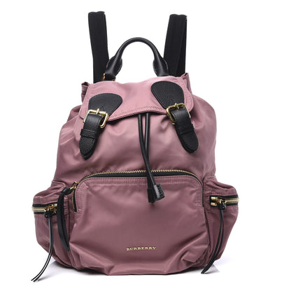 Burberry Nylon Medium Rucksack Backpack Mauve Pink 1 of 8