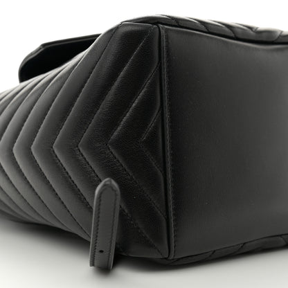 Saint Laurent Lambskin Matelasse Monogram Joe Backpack Black 9 of 11