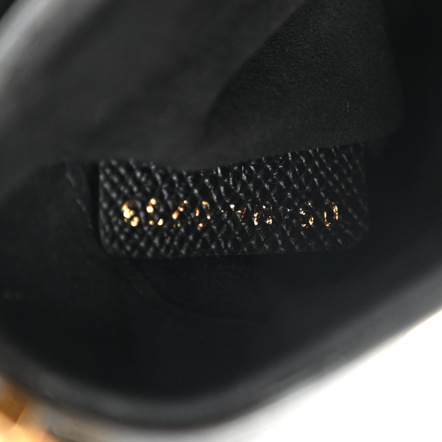 Christian Dior Grained Calfskin Mini Saddle Bag Black 7 of 11