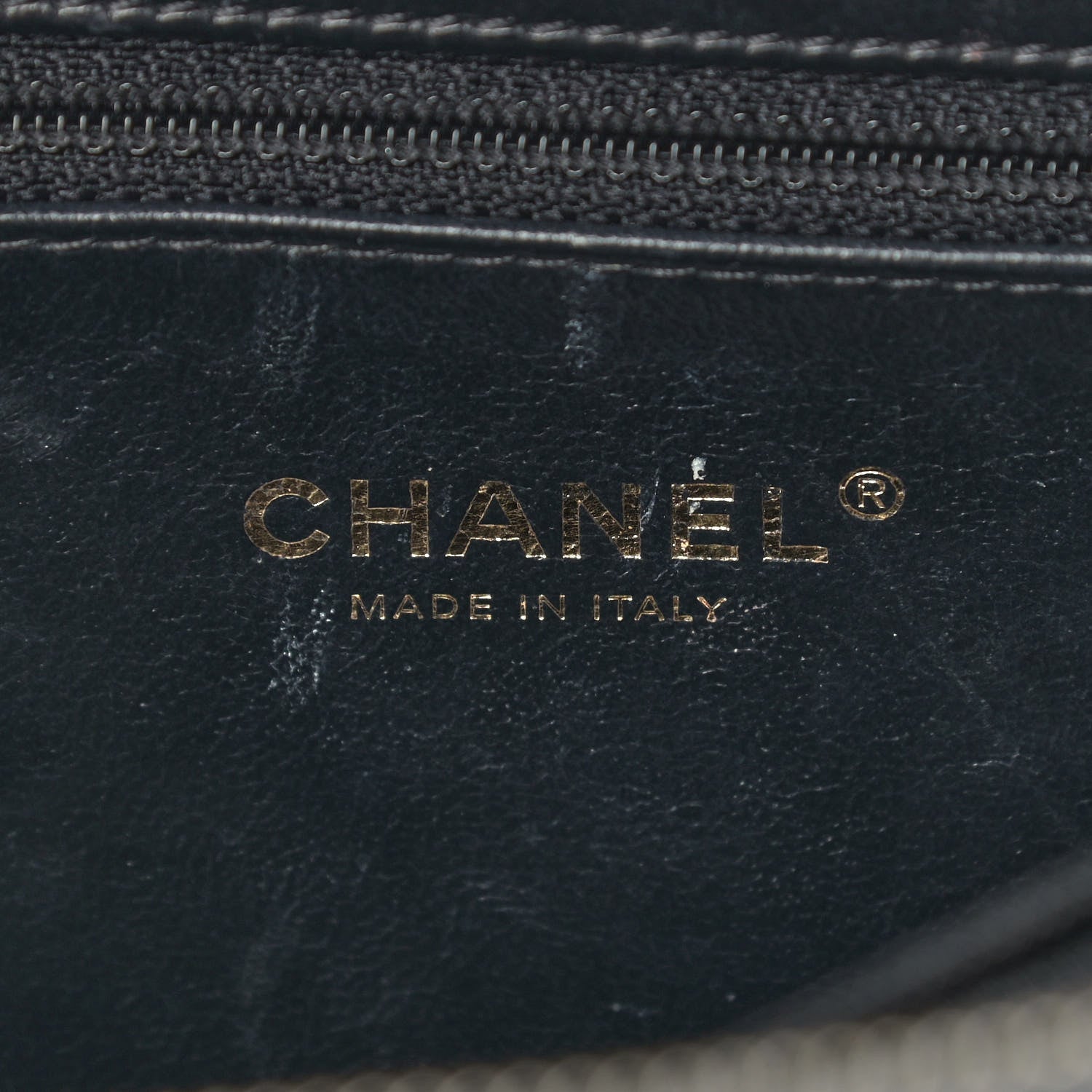 Chanel Caviar Quilted Medium CC Filigree Vanity Case Black 6 of 13