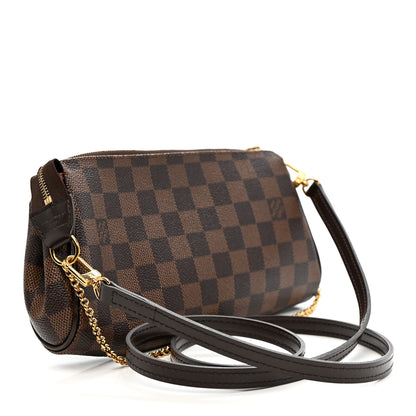 Louis Vuitton Damier Ebene Eva Clutch 3 of 10