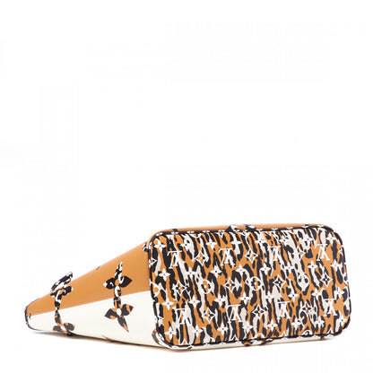 Louis Vuitton Monogram Giant Jungle Neverfull MM Ivory 4 of 9