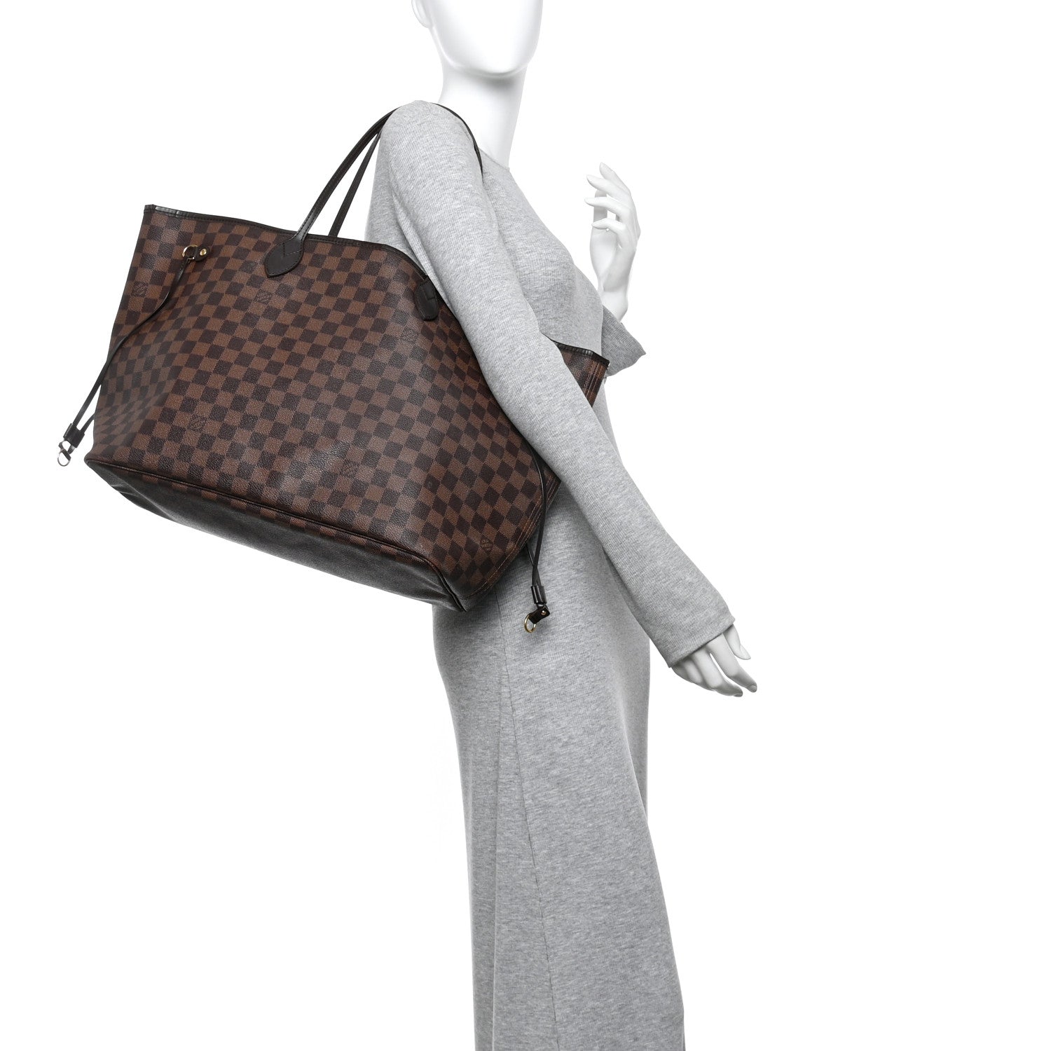 Louis Vuitton Damier Ebene Neverfull GM 2 of 10