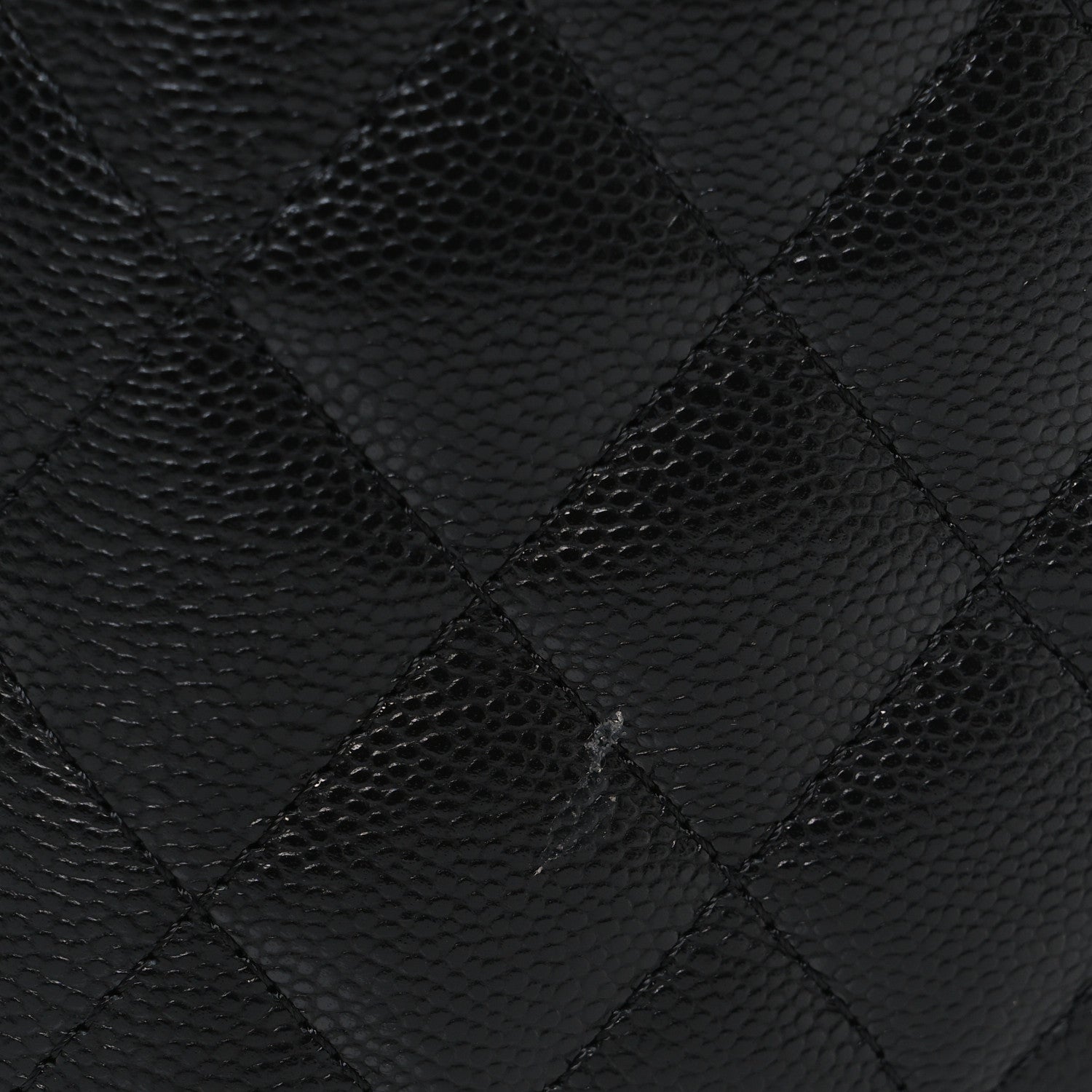 Chanel Caviar Quilted Large Vanity Pouch Black 12 of 13