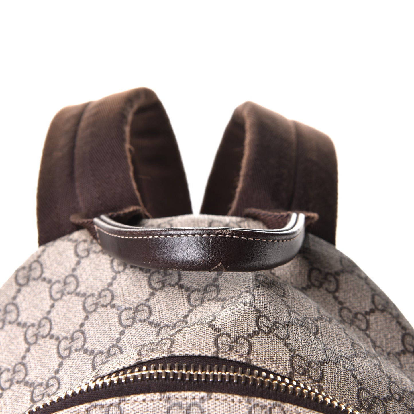 Monogram Medium Backpack Dark Brown