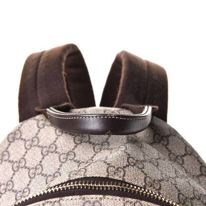 Gucci Monogram Medium Backpack Dark Brown 6 of 6
