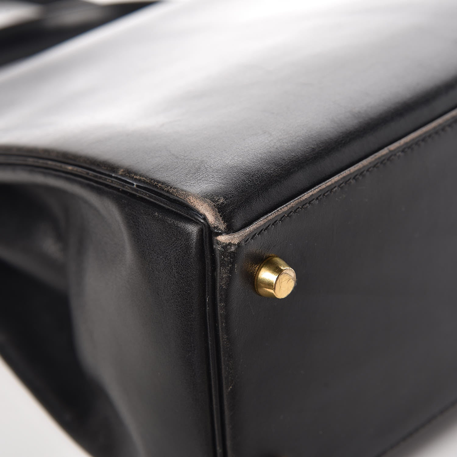 Hermes Box Kelly Retourne 28 Black 38 of 39