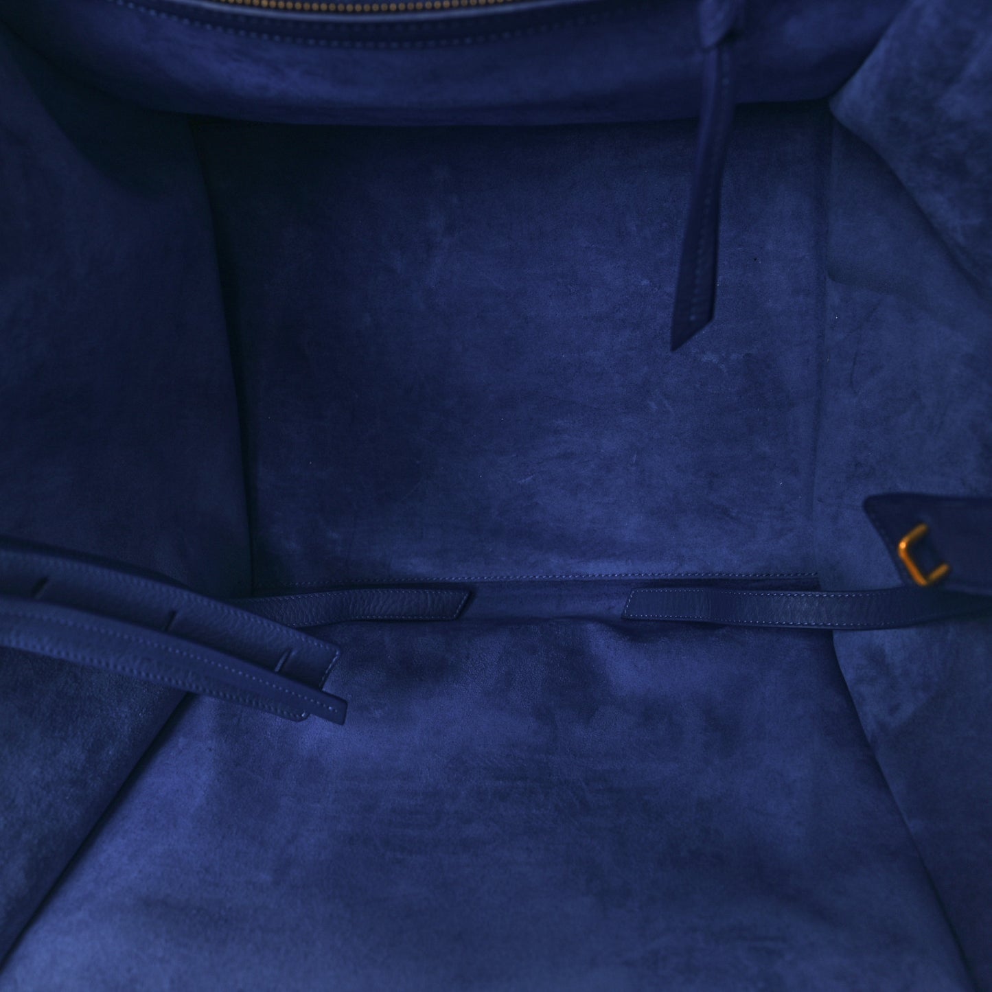 Supple Calfskin Medium Phantom Luggage Royal Blue