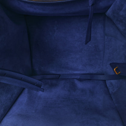 Celine Supple Calfskin Medium Phantom Luggage Royal Blue 5 of 9