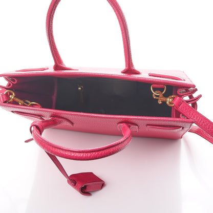 Saint Laurent Calfskin Baby Sac De Jour Fuchsia 6 of 12