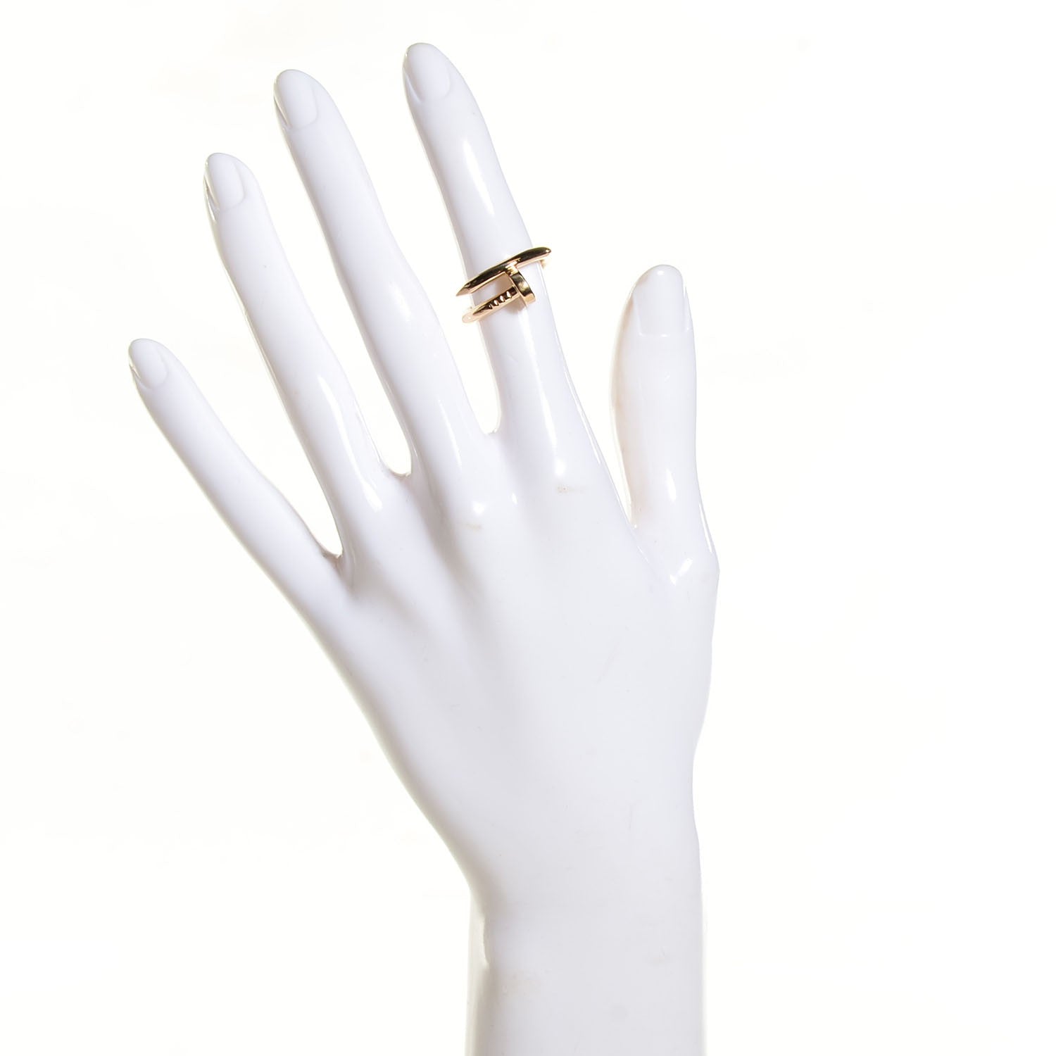 Cartier 18K Yellow Gold Juste Un Clou Ring Size 53 US 4.5 2 of 6