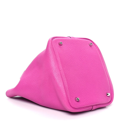 Hermes Taurillon Clemence Picotin Lock 22 MM Magnolia 4 of 12