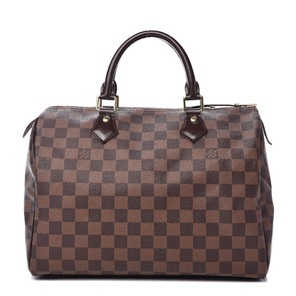 Louis Vuitton Damier Ebene Speedy 30 1 of 15