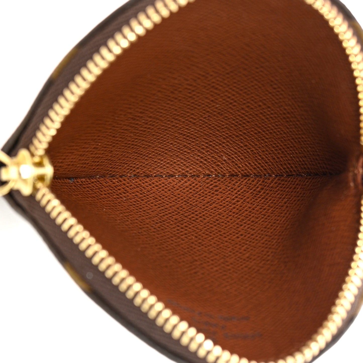 Monogram Round Coin Purse