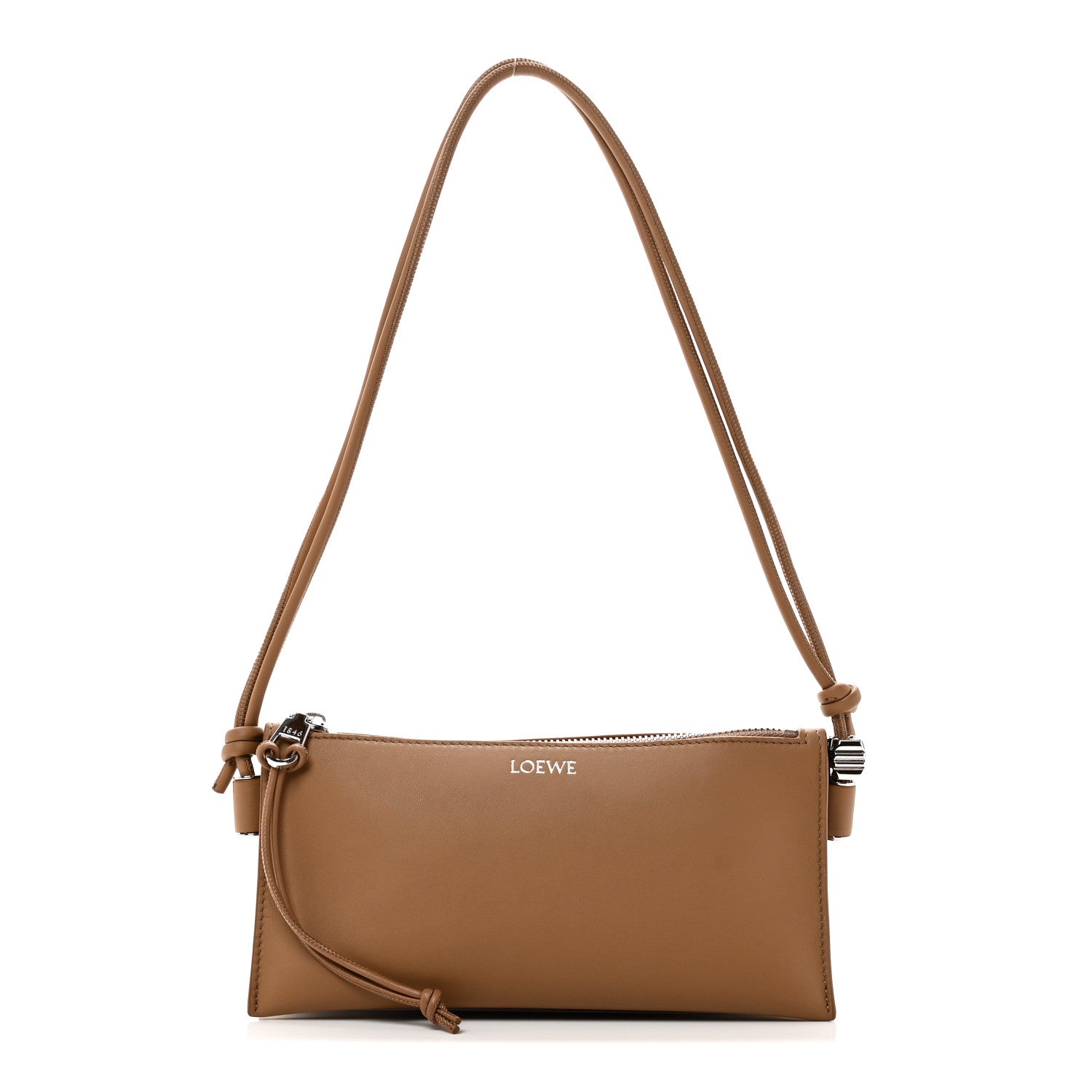 Loewe Nappa Calfskin Joya Pouch Mocha 1 of 9
